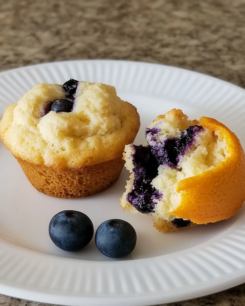 Blueberry Orange Muffins