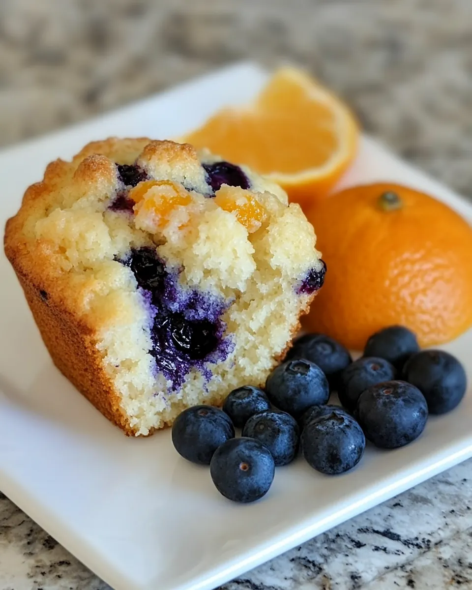 Blueberry Orange Muffins