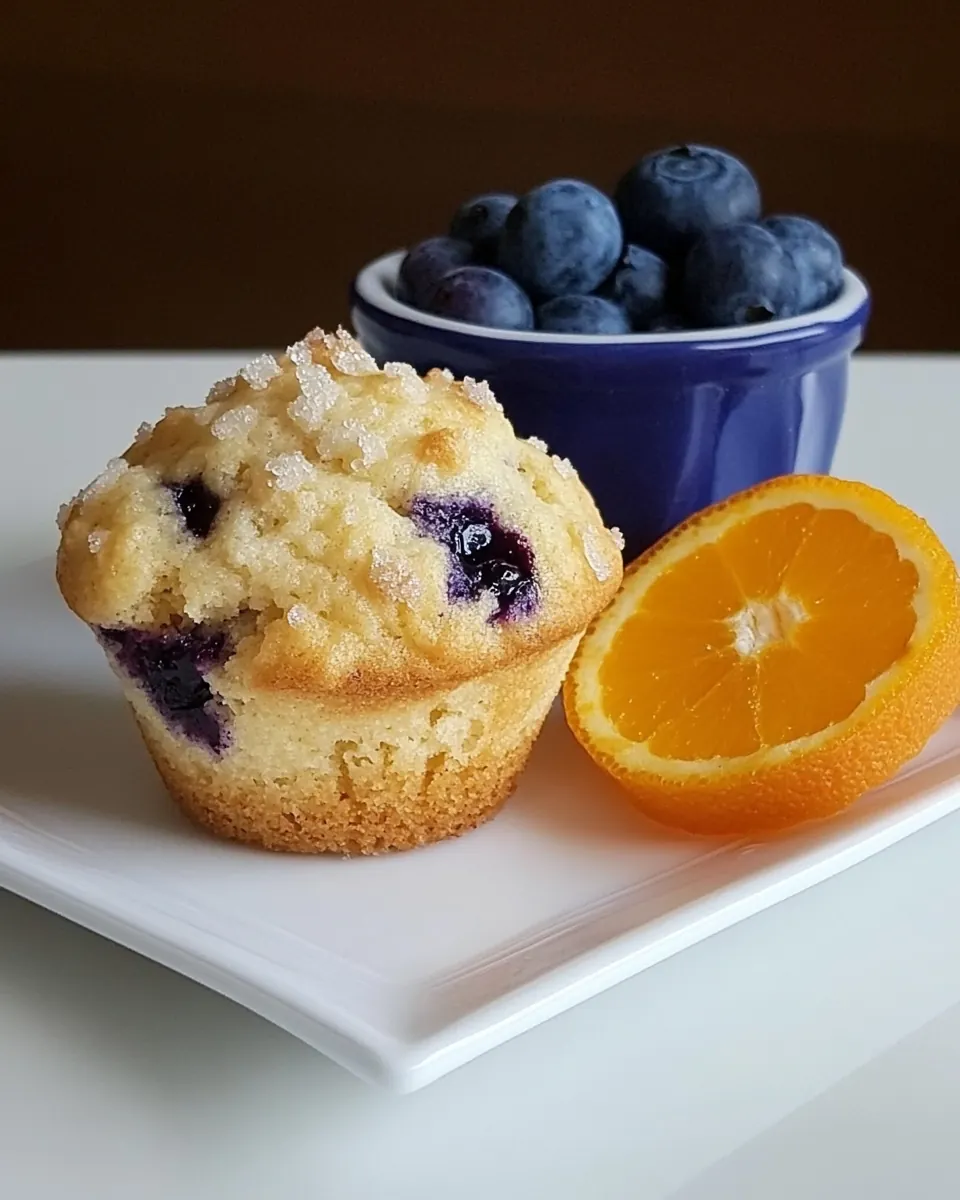 Blueberry Orange Muffins