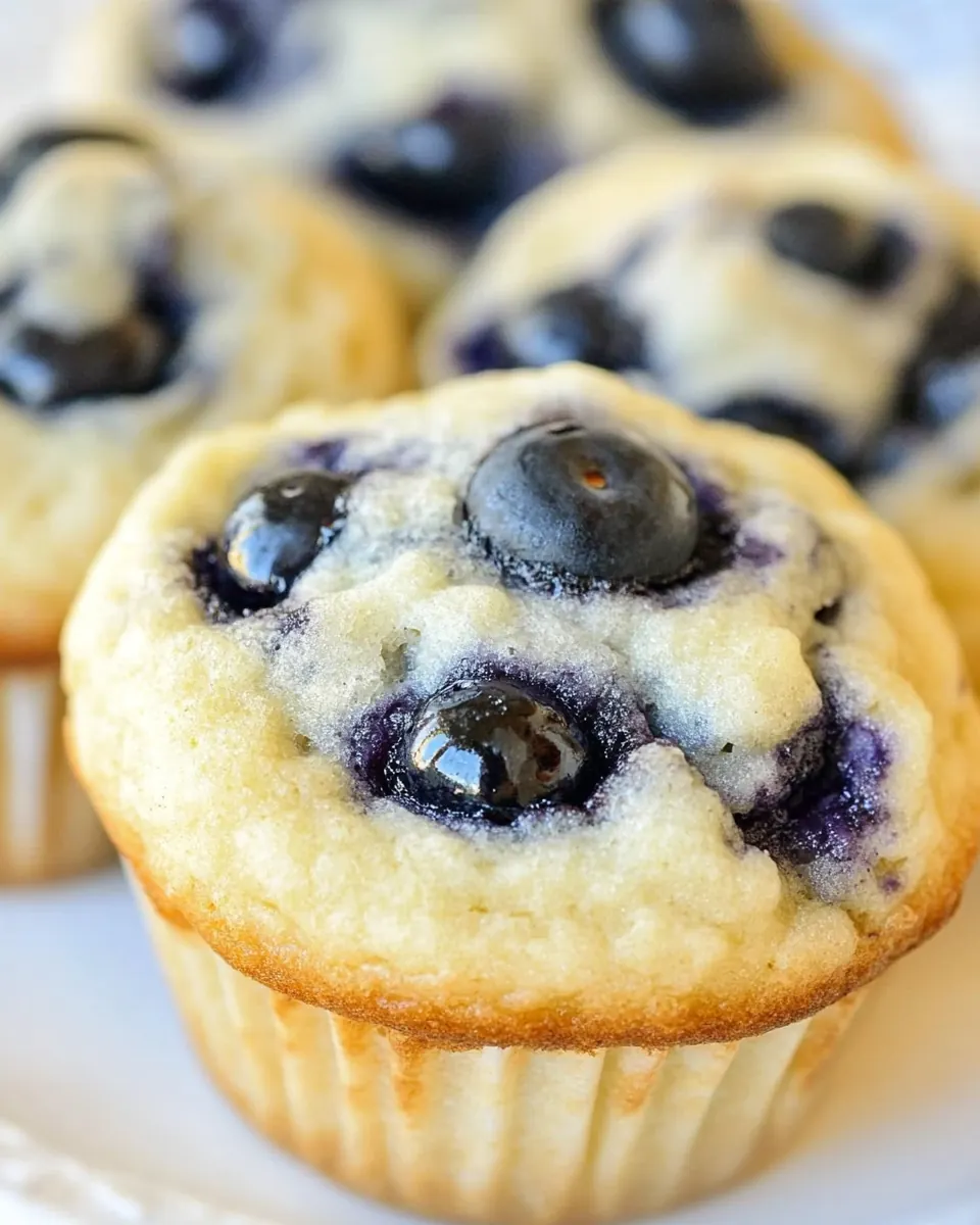 Blueberry Pancake Muffins