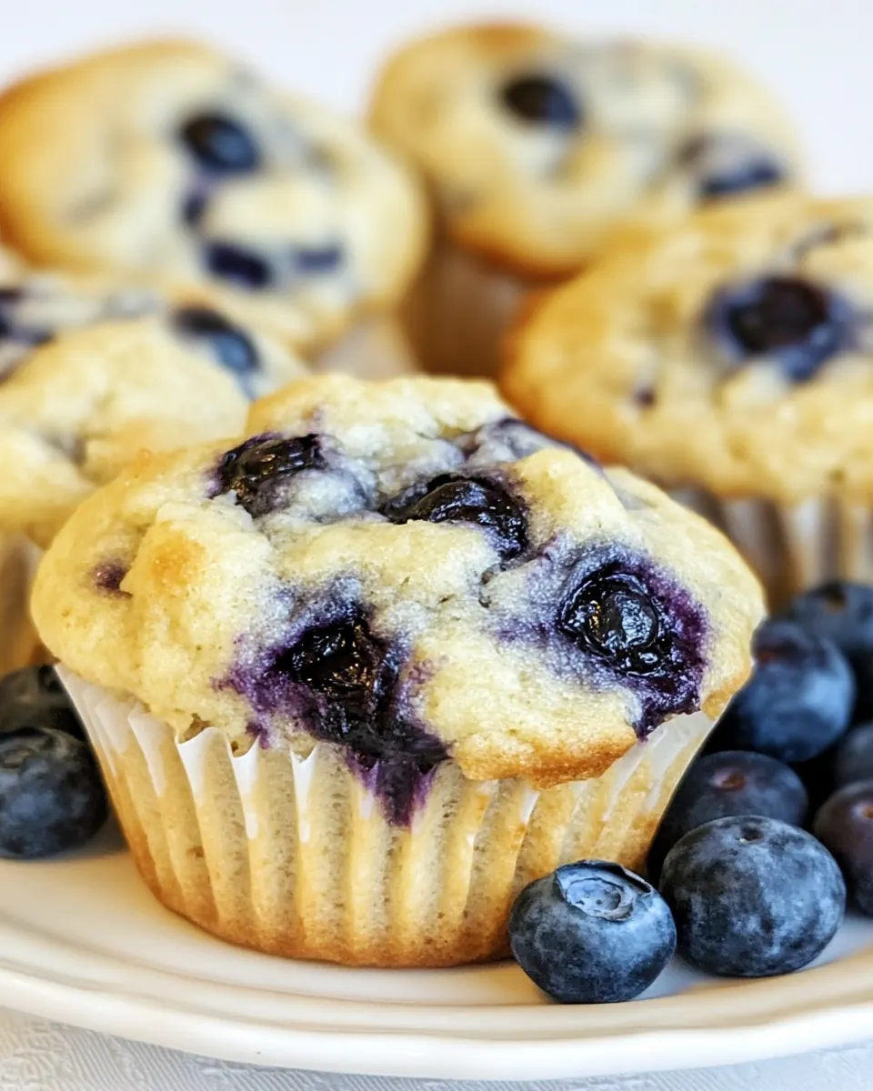 Blueberry Pancake Muffins