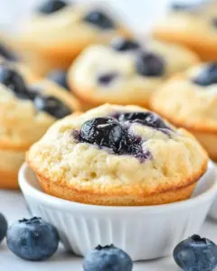 Blueberry Pancake Muffins