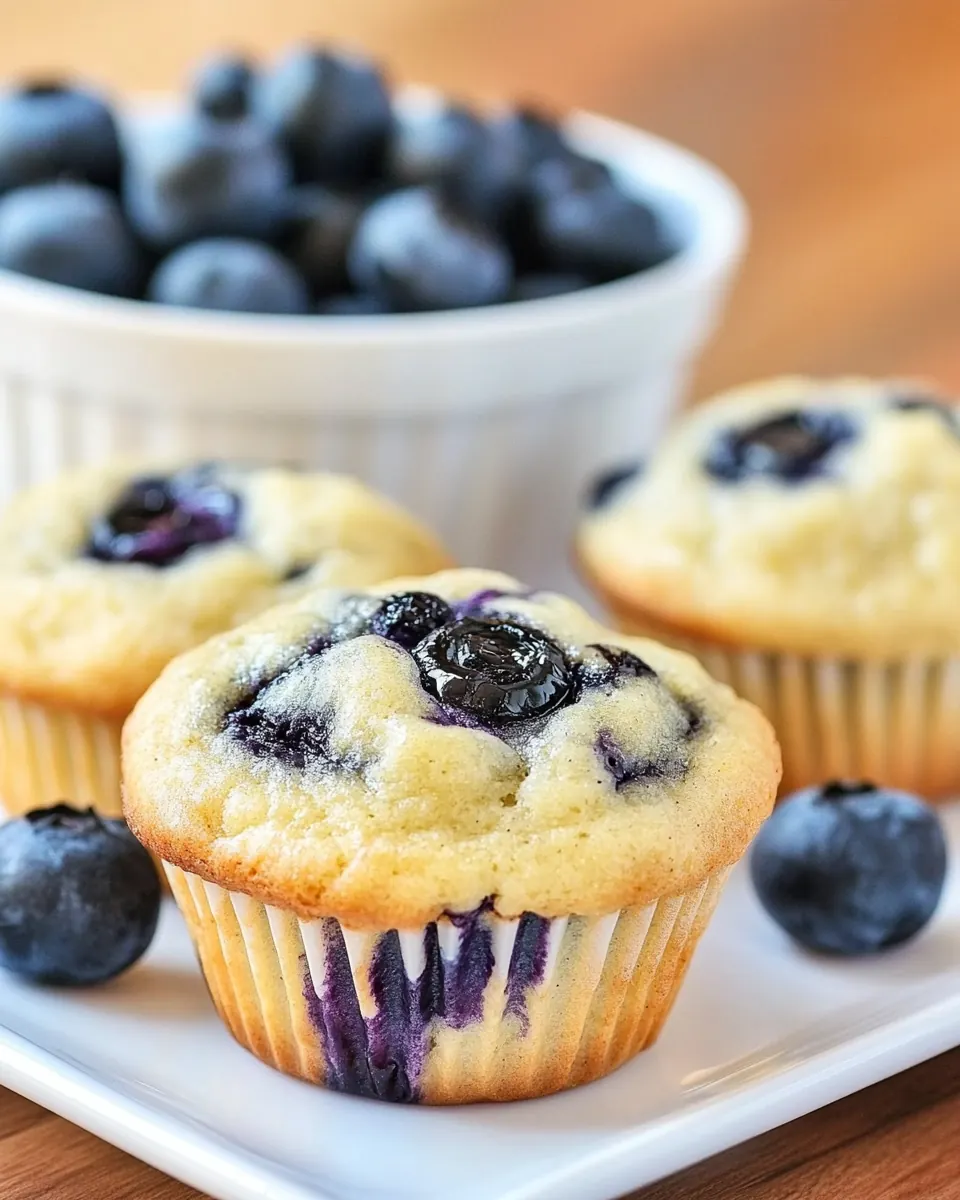 Blueberry Pancake Muffins