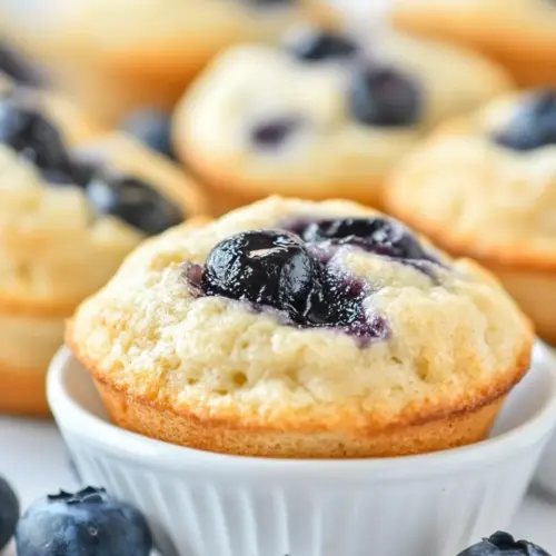 Blueberry Pancake Muffins