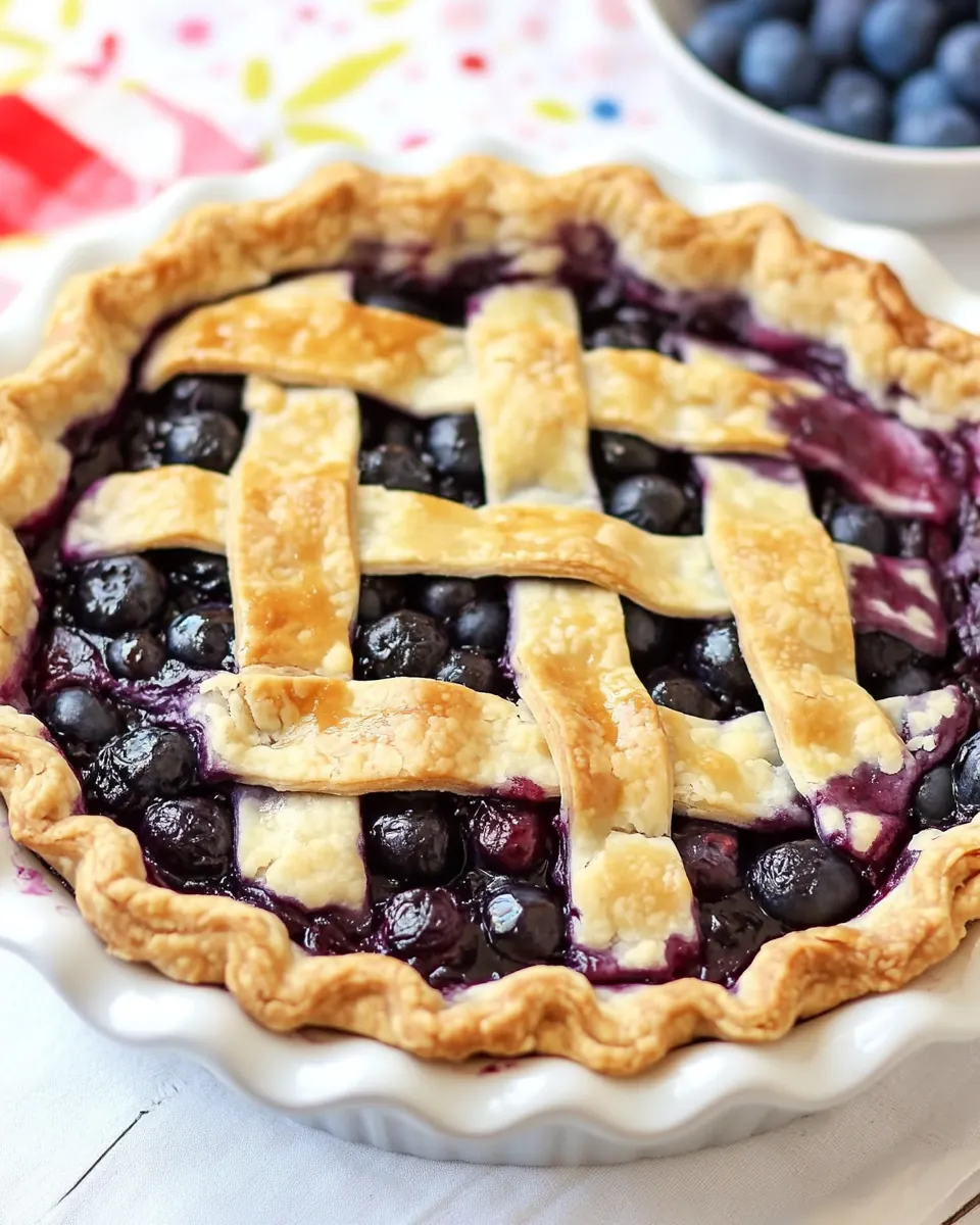 Blueberry Pie