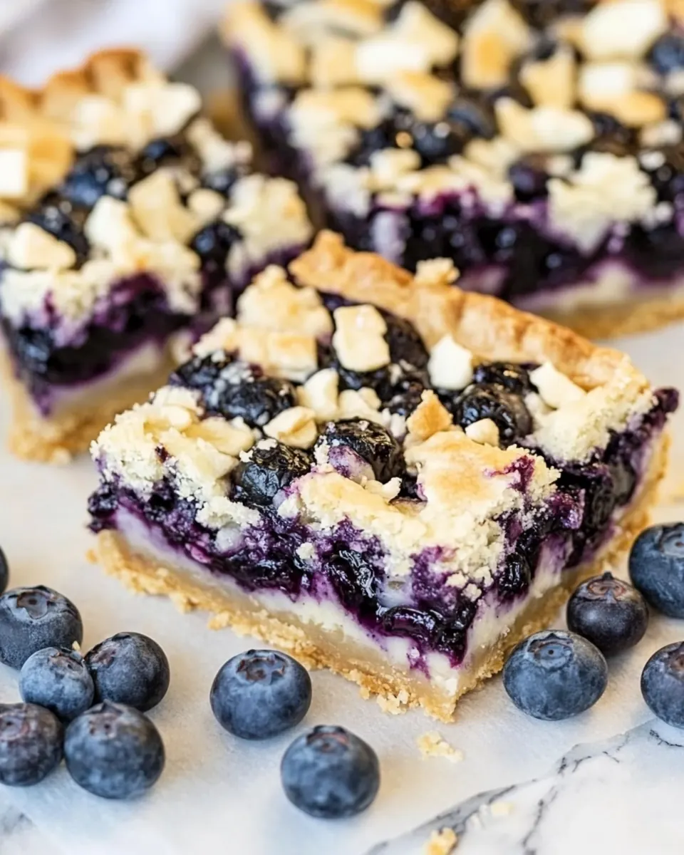 Blueberry Pie Bars