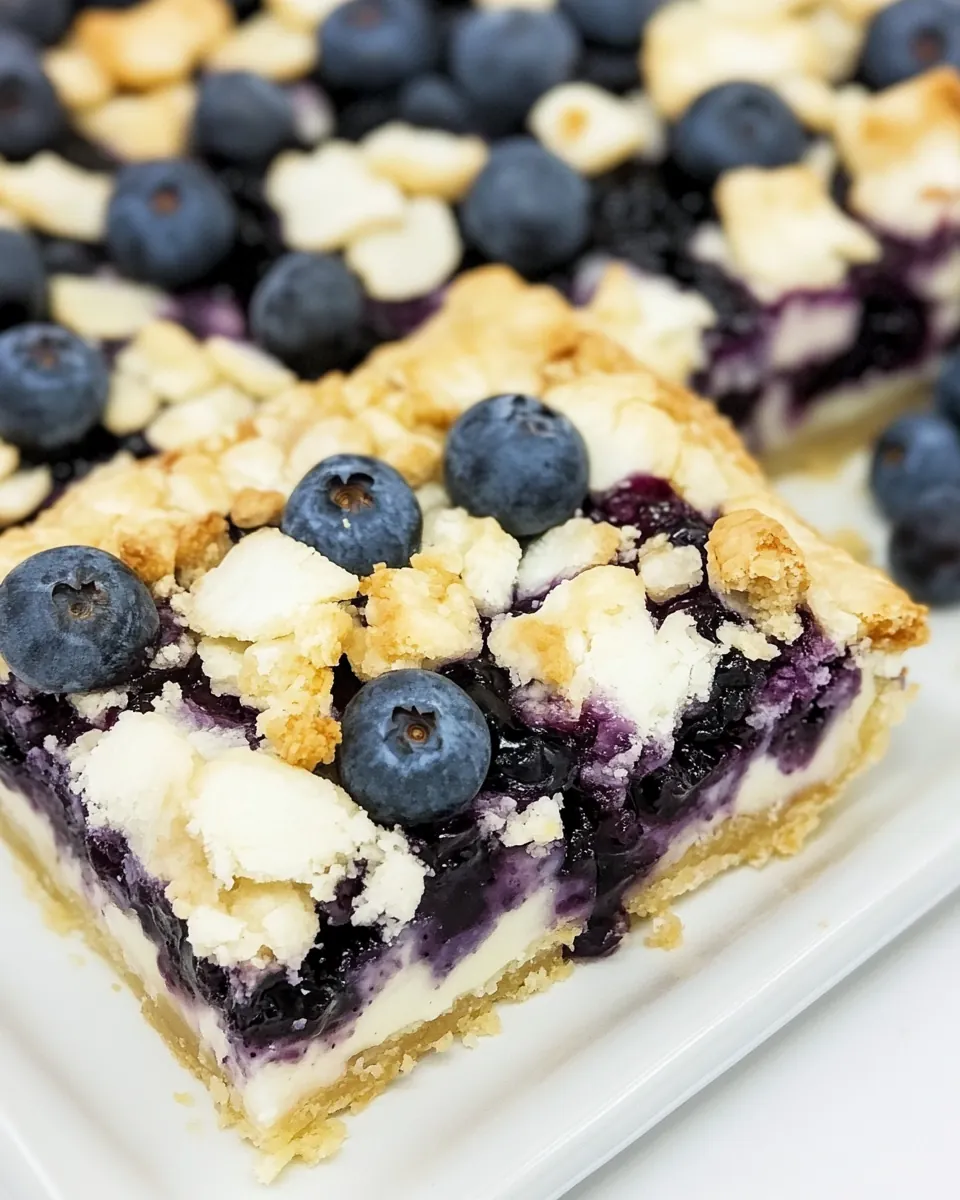 Blueberry Pie Bars