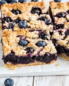 Blueberry Pie Bars