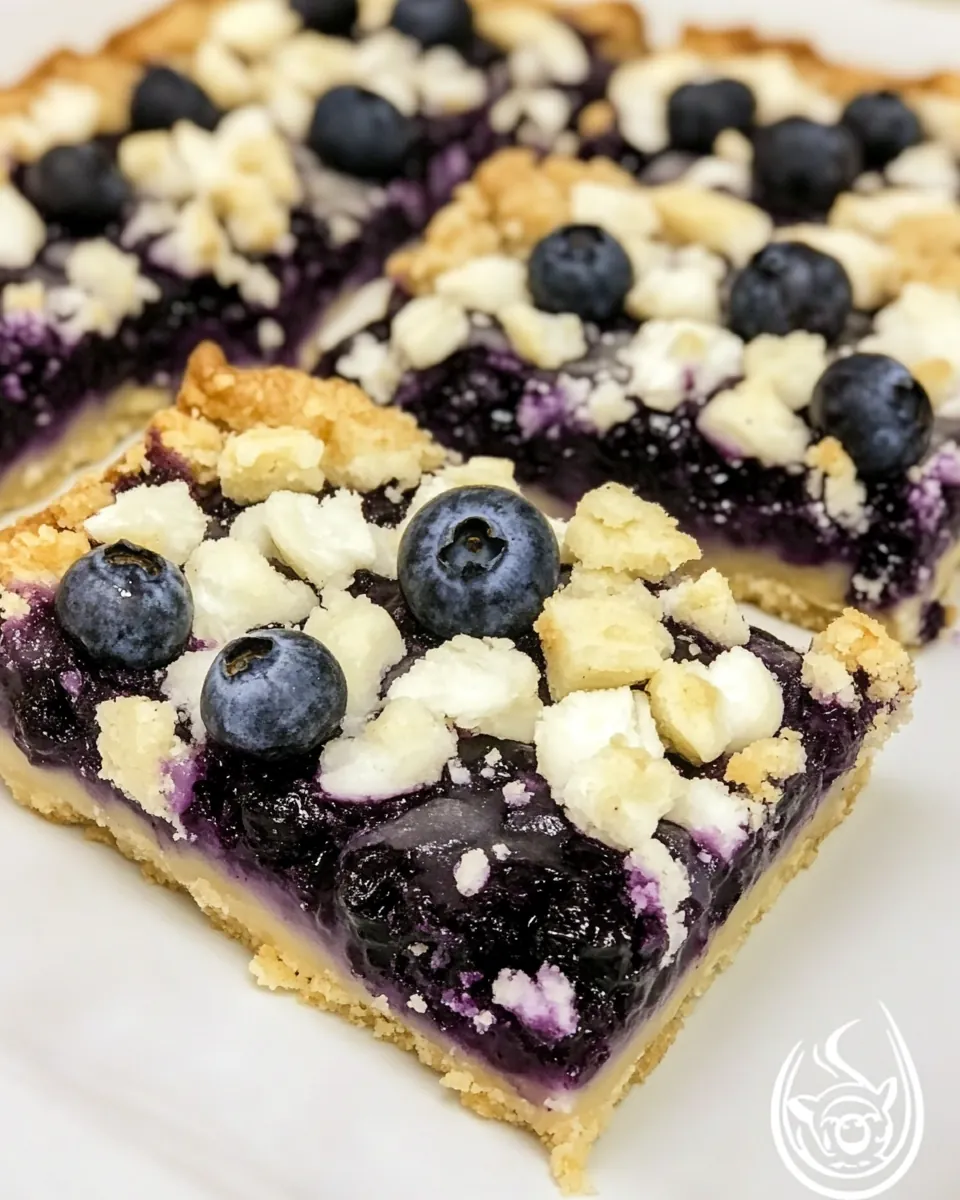 Blueberry Pie Bars