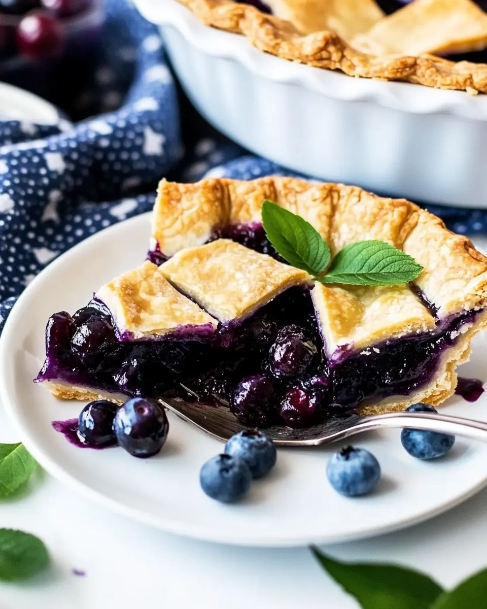 Blueberry Pie