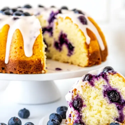 Blueberry Pound Cake