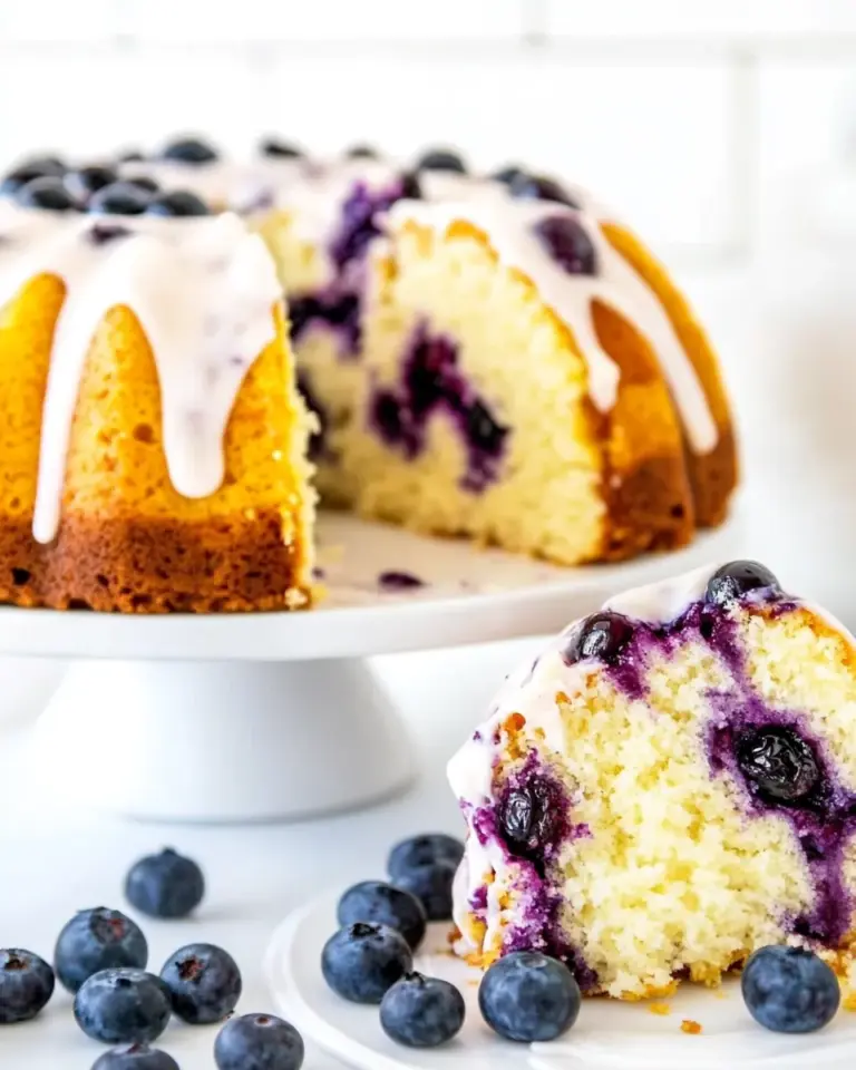 Blueberry Pound Cake