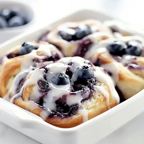 Blueberry Sweet Rolls