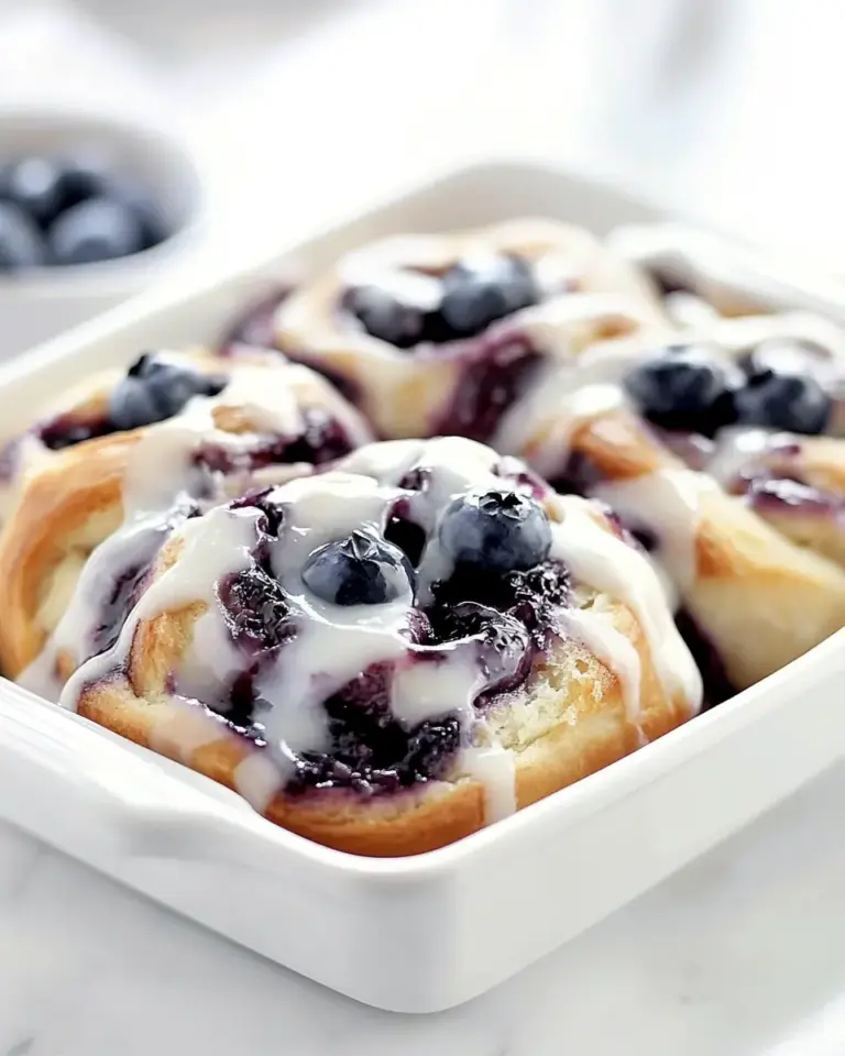 Blueberry Sweet Rolls