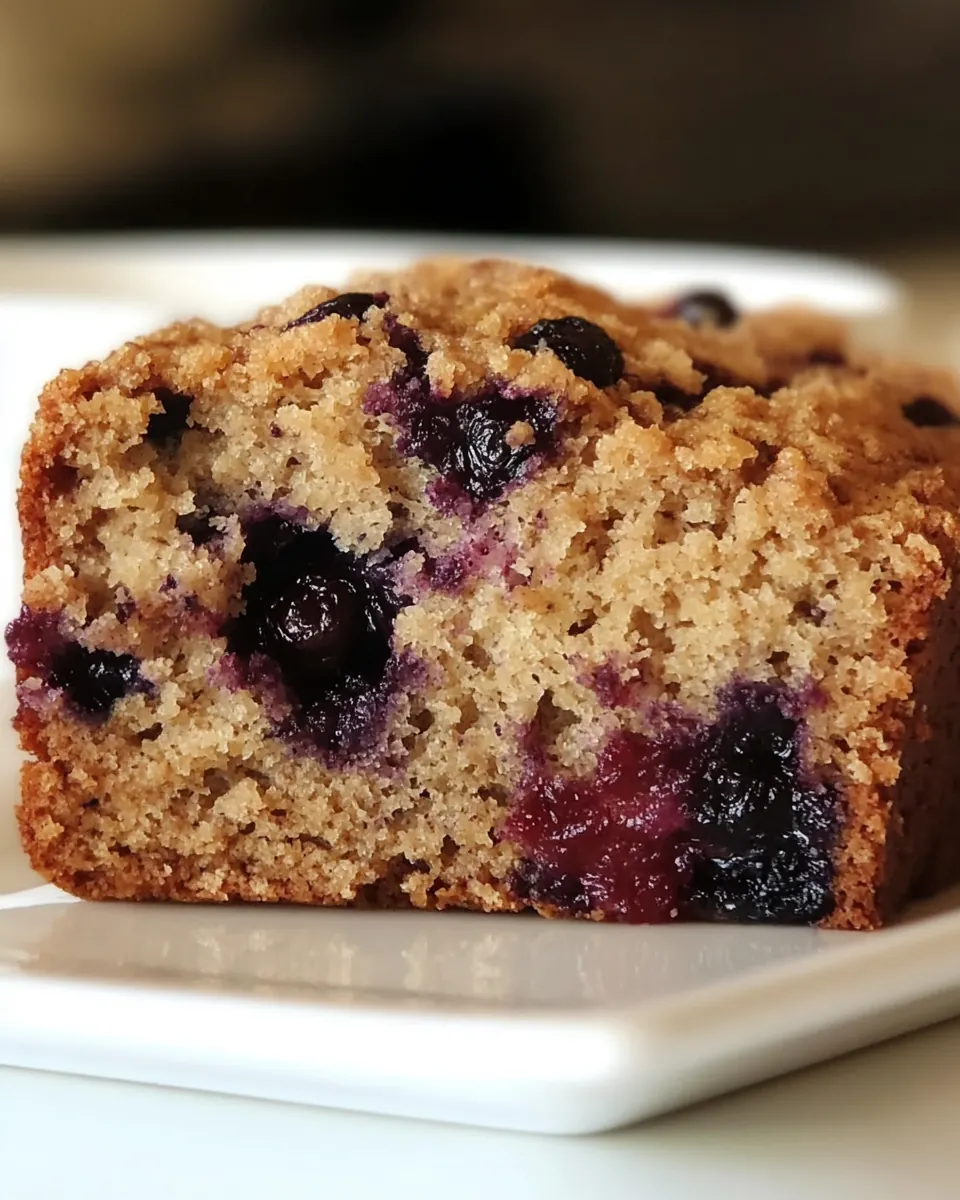 Blueberry Zucchini Bread