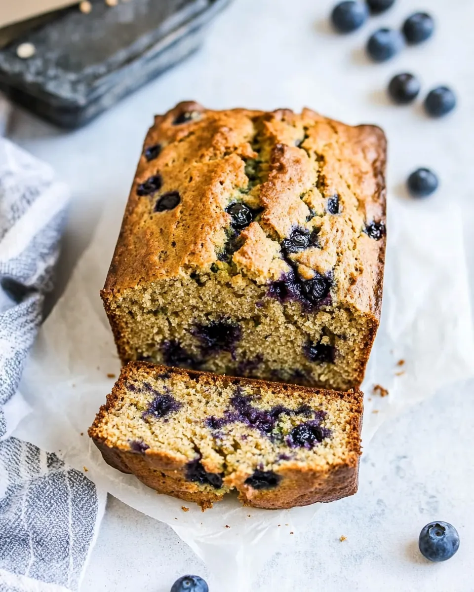 Blueberry Zucchini Bread