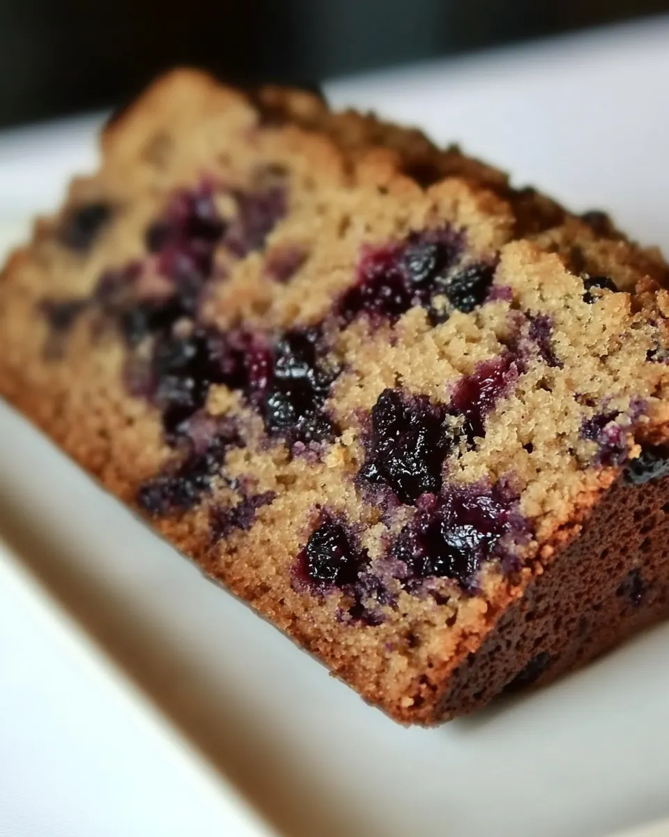 Blueberry Zucchini Bread