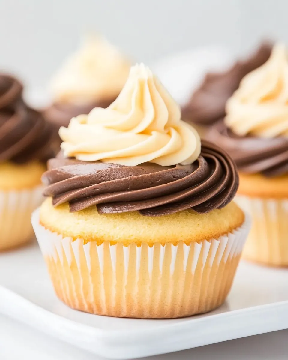 Boston Cream Cupcakes