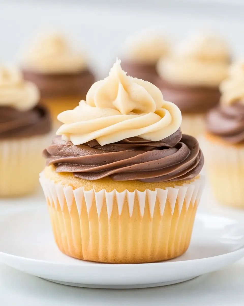 Boston Cream Cupcakes