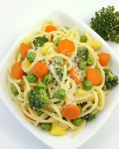 Bright Vegetable Pasta