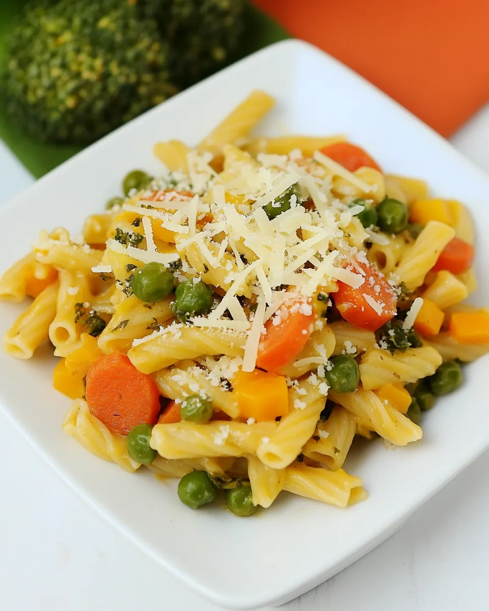 Bright Vegetable Pasta