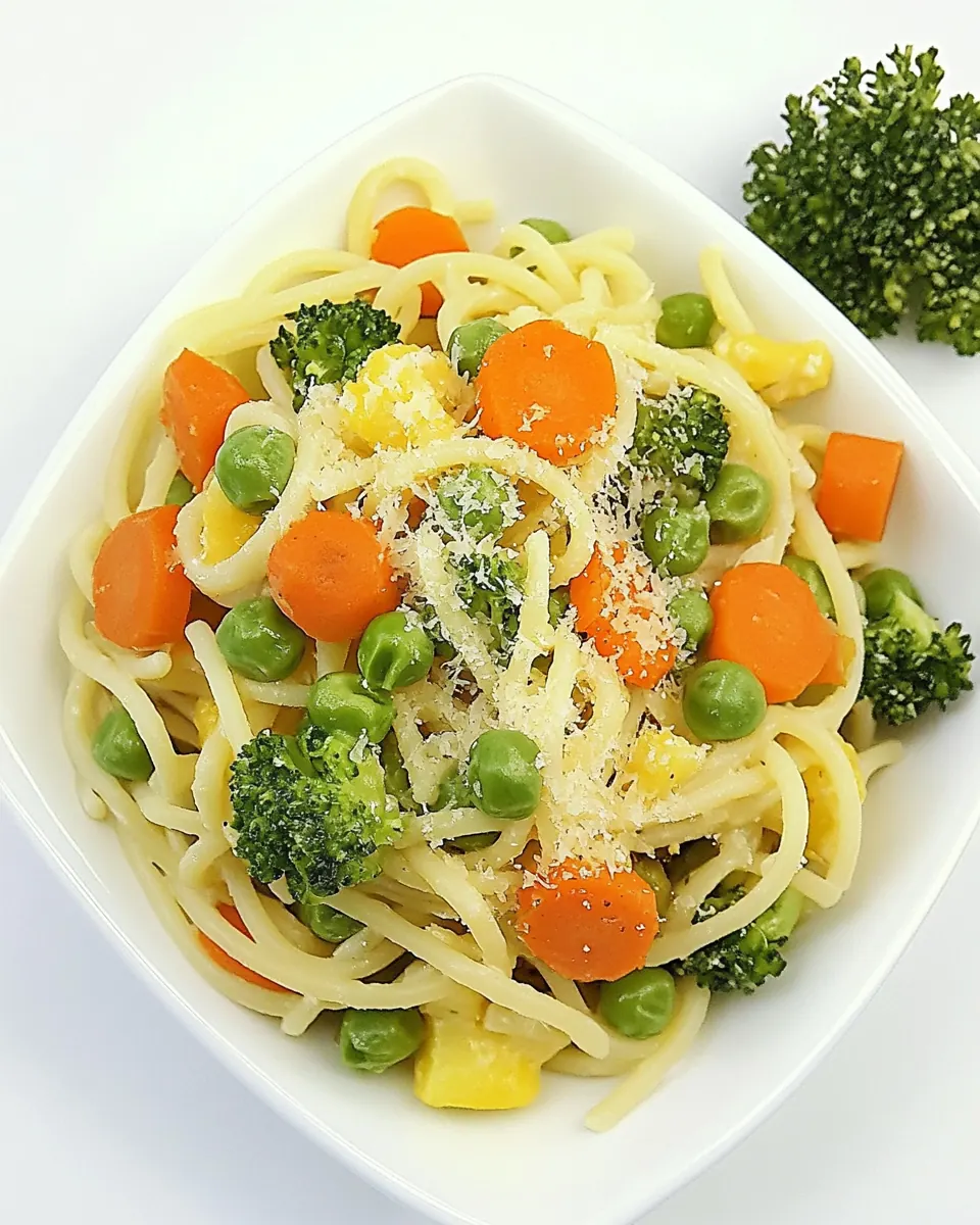 Bright Vegetable Pasta