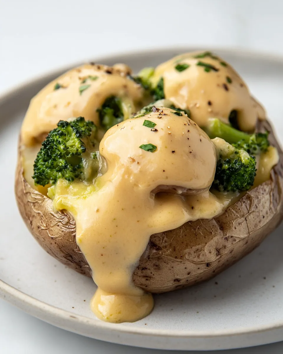 Broccoli And Cheese Baked Potato