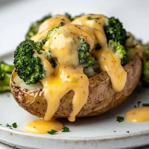 Broccoli And Cheese Baked Potato