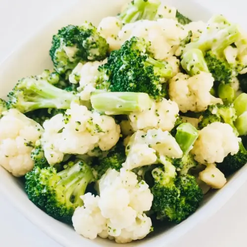 Broccoli Cauliflower Salad