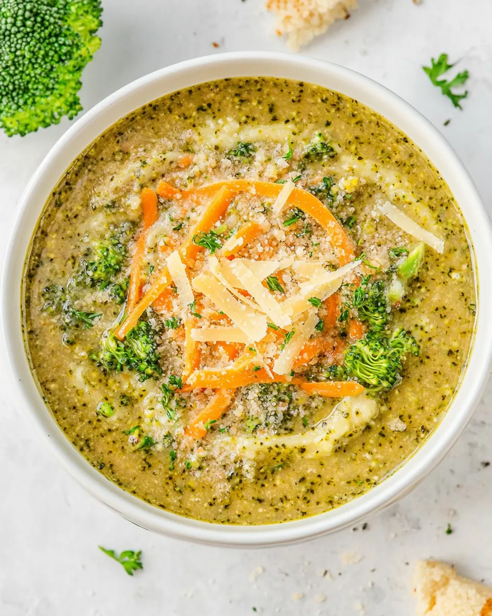 Broccoli Cauliflower Soup