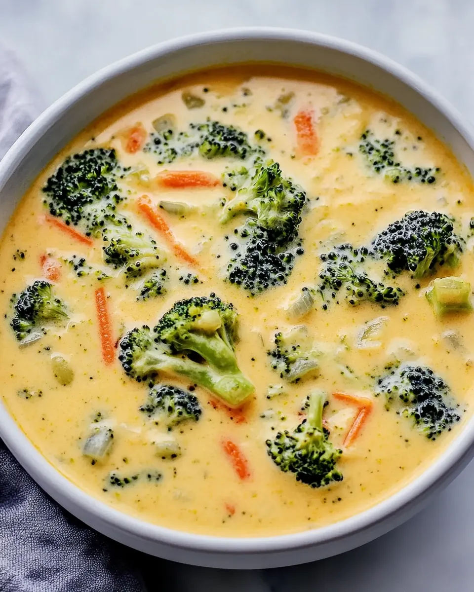 Broccoli Cheddar Soup