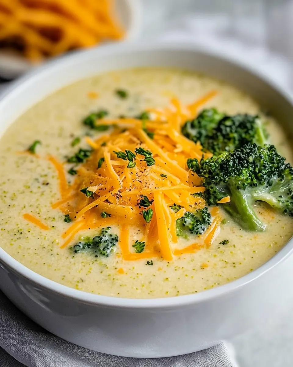 Broccoli Cheddar Soup