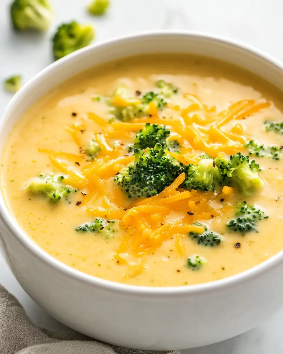 Broccoli Cheddar Soup