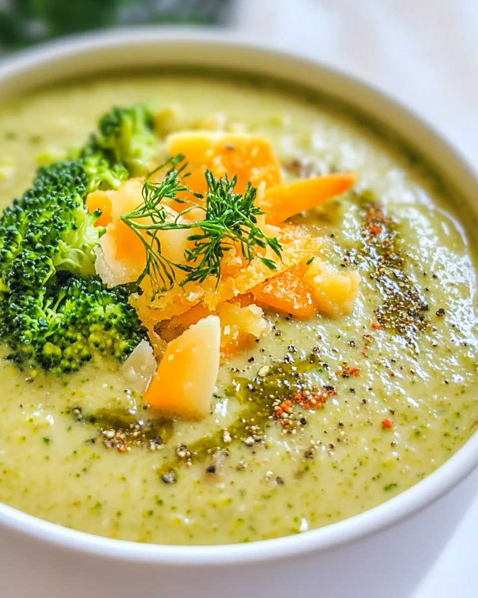 Broccoli Cheddar Soup