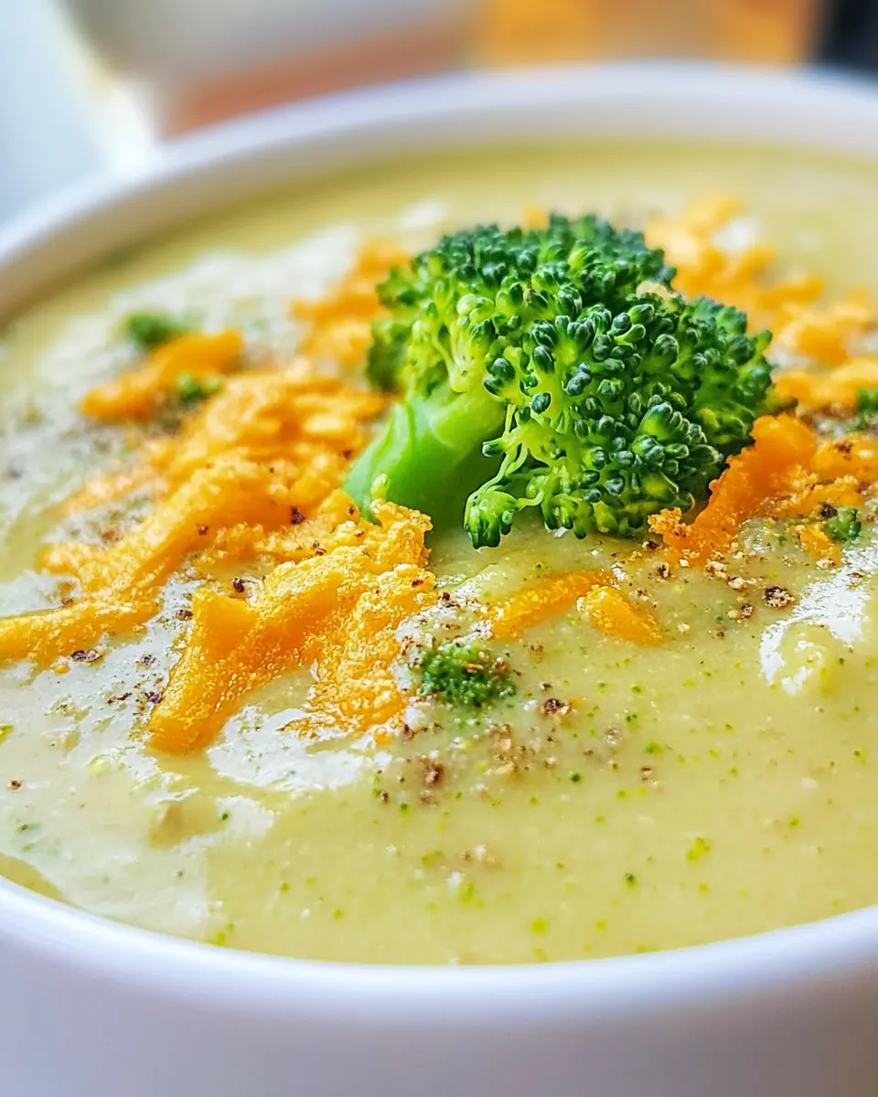 Broccoli Cheddar Soup