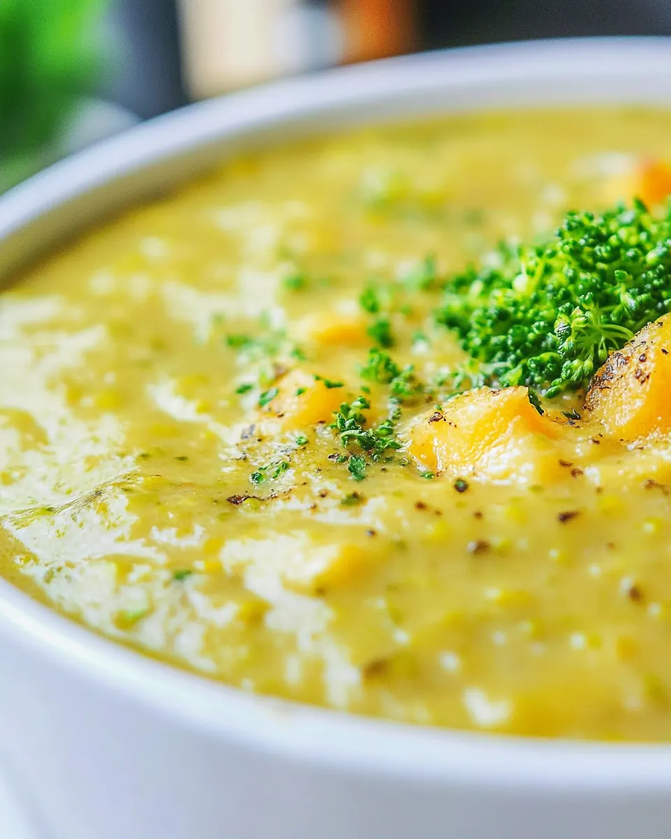Broccoli Cheddar Soup