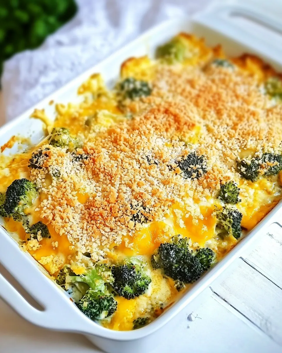 Broccoli Cheese Casserole
