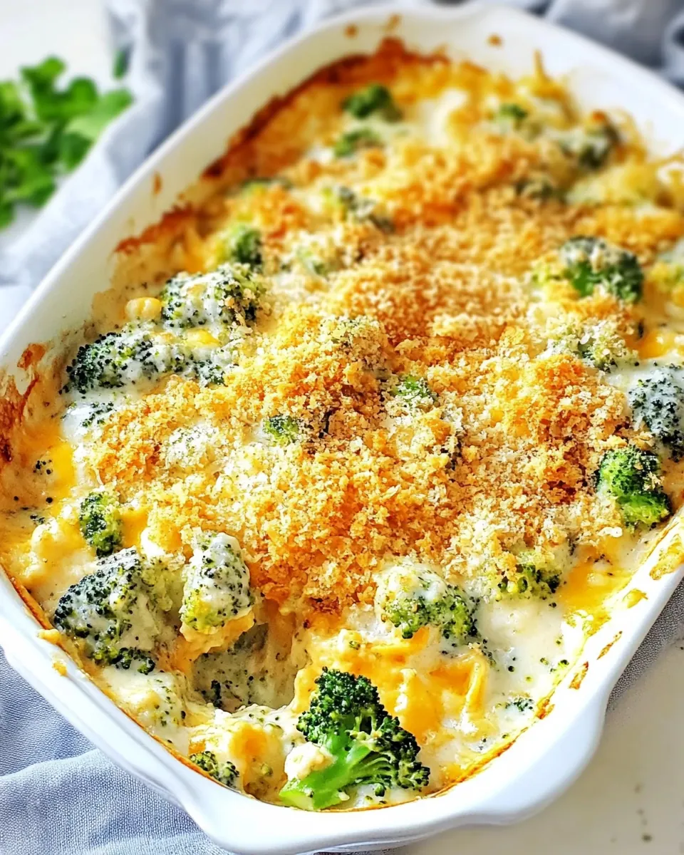Broccoli Cheese Casserole