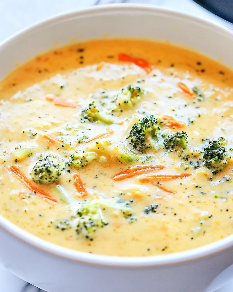 Broccoli Cheese Soup