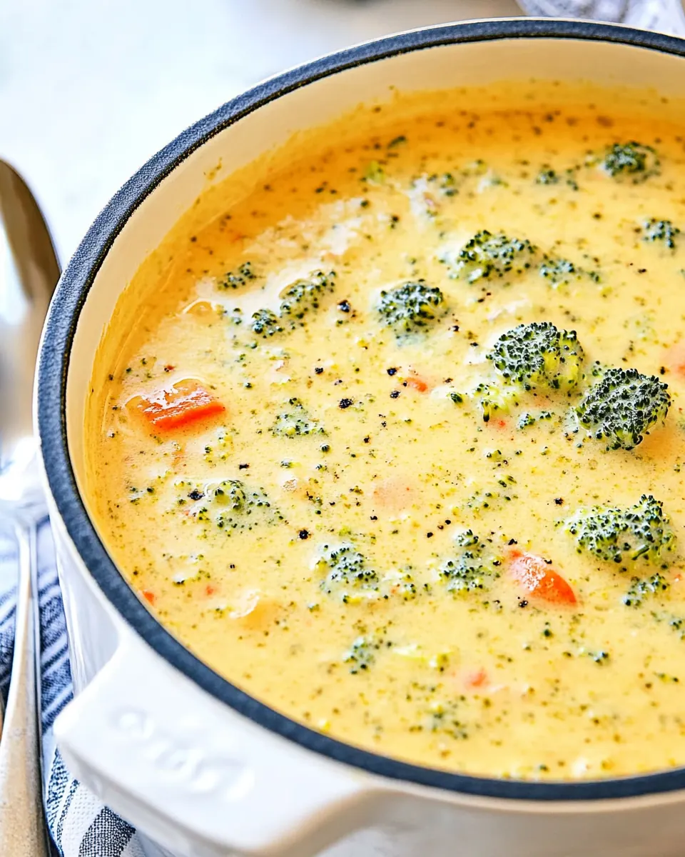 Broccoli Cheese Soup