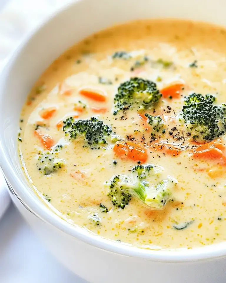 Broccoli Cheese Soup