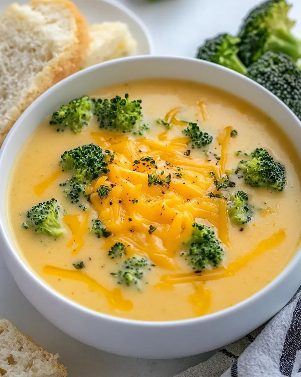 Broccoli Cheese Soup