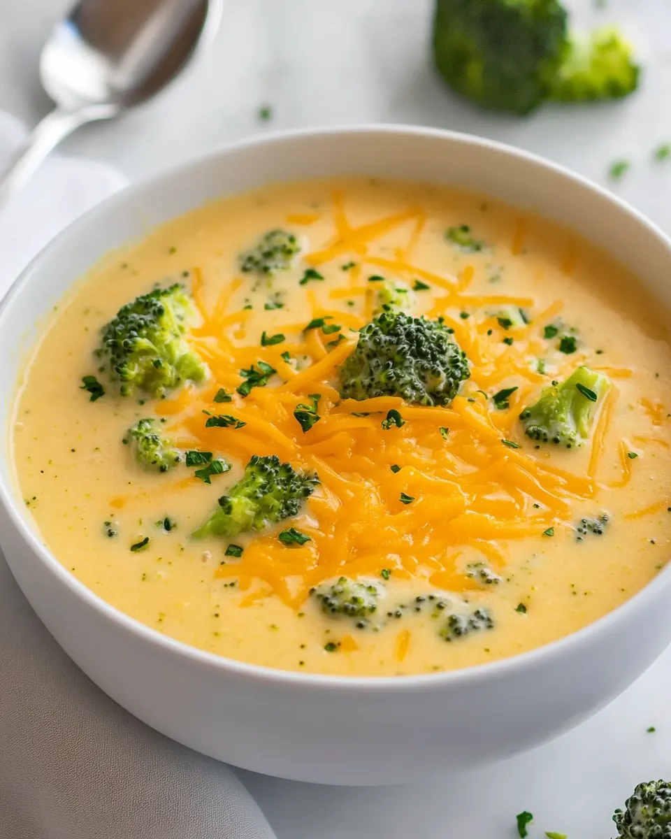 Broccoli Cheese Soup
