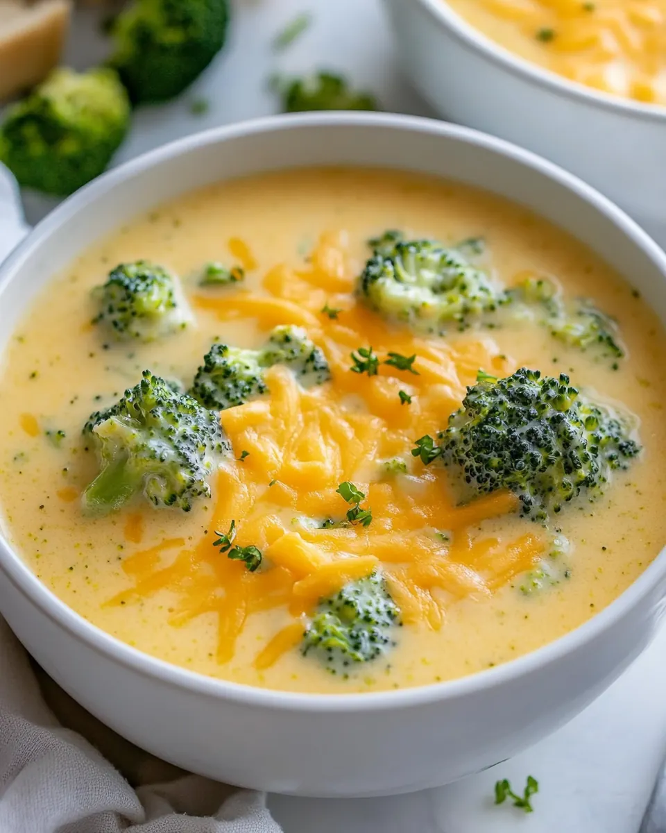 Broccoli Cheese Soup