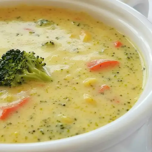 Broccoli Cheese Soup with Potato