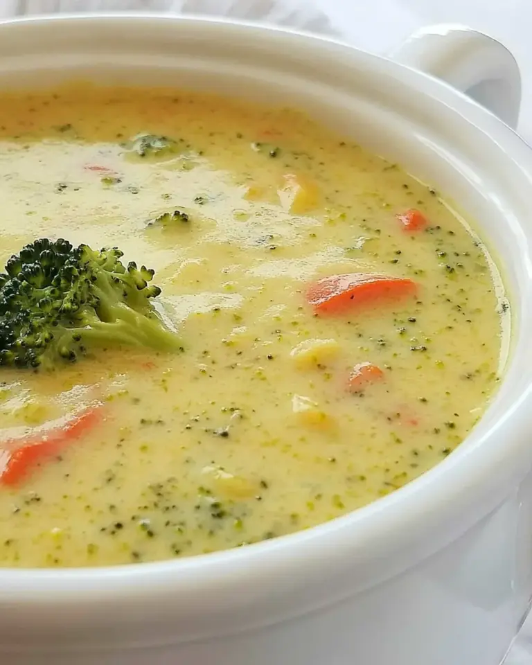 Broccoli Cheese Soup with Potato