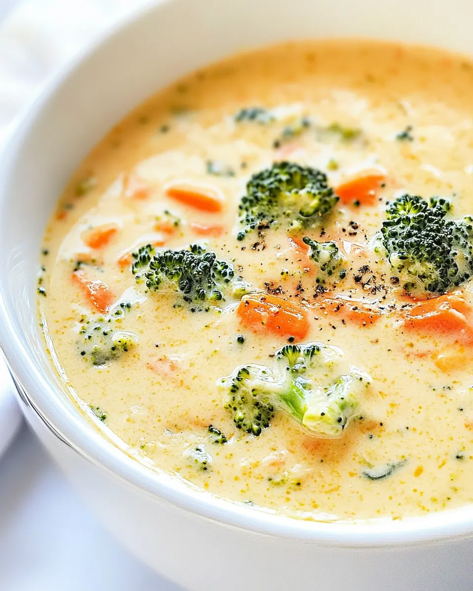 Broccoli Cheese Soup