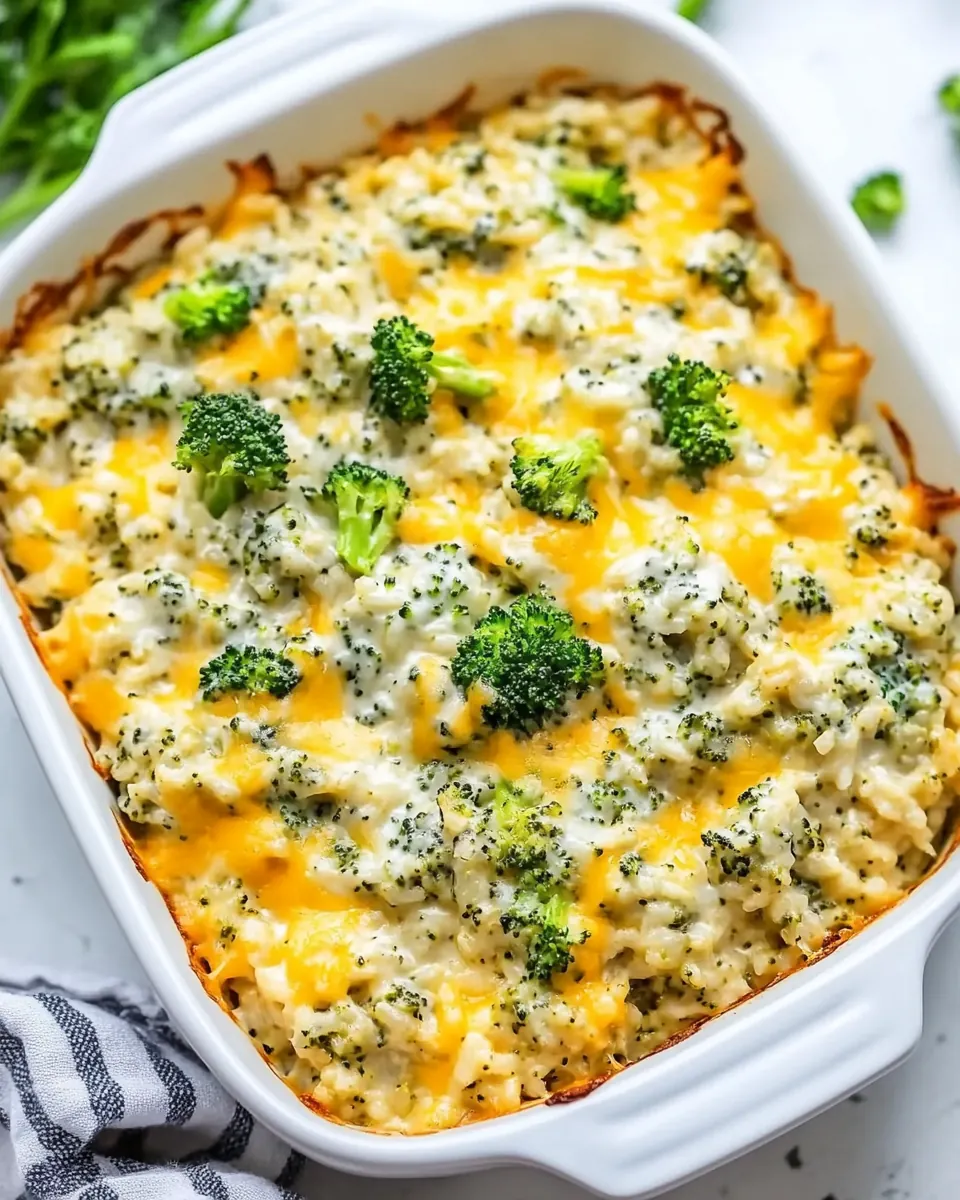 Broccoli Rice Casserole