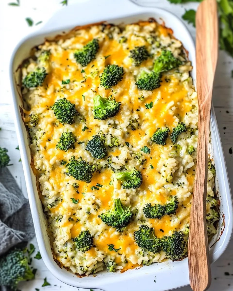 Broccoli Rice Casserole