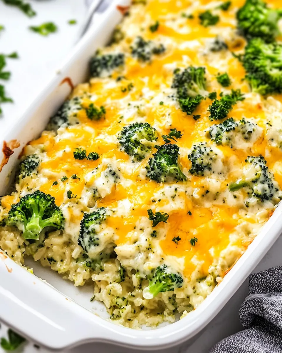 Broccoli Rice Casserole